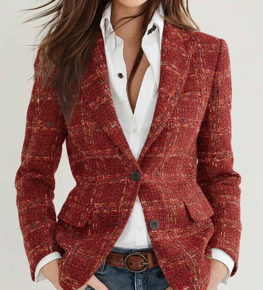 Blazer vintage a quadri