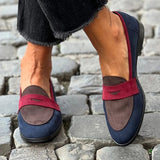 MOCASSINI TRICOLORE CASUAL