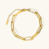Anna – Bracciale in oro dal design sovrapposto