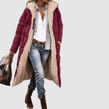 Laura - Cappotto invernale con taglio reversibile
