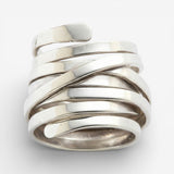 Bliss - Anello in Argento Massiccio Vintage