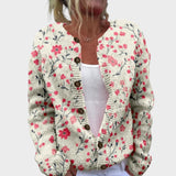 Ilaria - Cardigan Floreale Autunnale