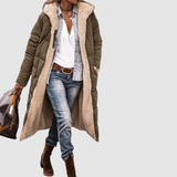 Laura - Cappotto invernale con taglio reversibile