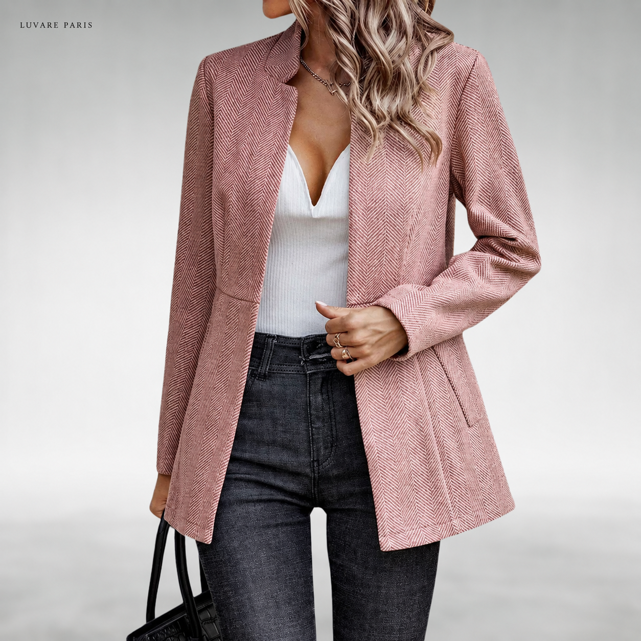 Blazer con Linea Avvitata