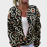 Alice - Cardigan Arabesco Autunnale