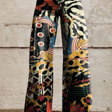 Béatrice | Pantaloni Bohémien Allungati