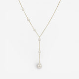 Collana Vintage Sospesa in Perle