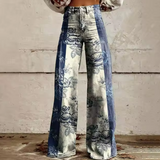 Pauline | Pantaloni Motivo Fluido