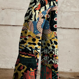 Béatrice | Pantaloni Bohémien Allungati