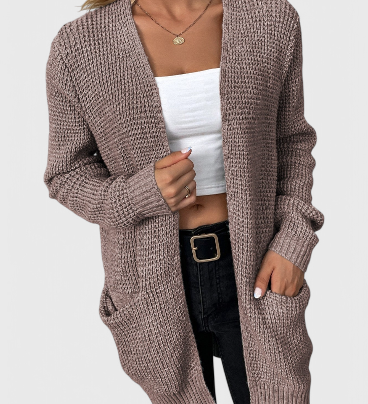 Chiara | Cardigan in Mistura di Cashmere Premium