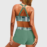 Clémence | Set di Bikini Pieghettato a Vita Alta