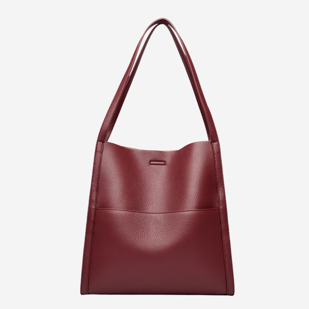 Elegante borsa a tracolla in pelle
