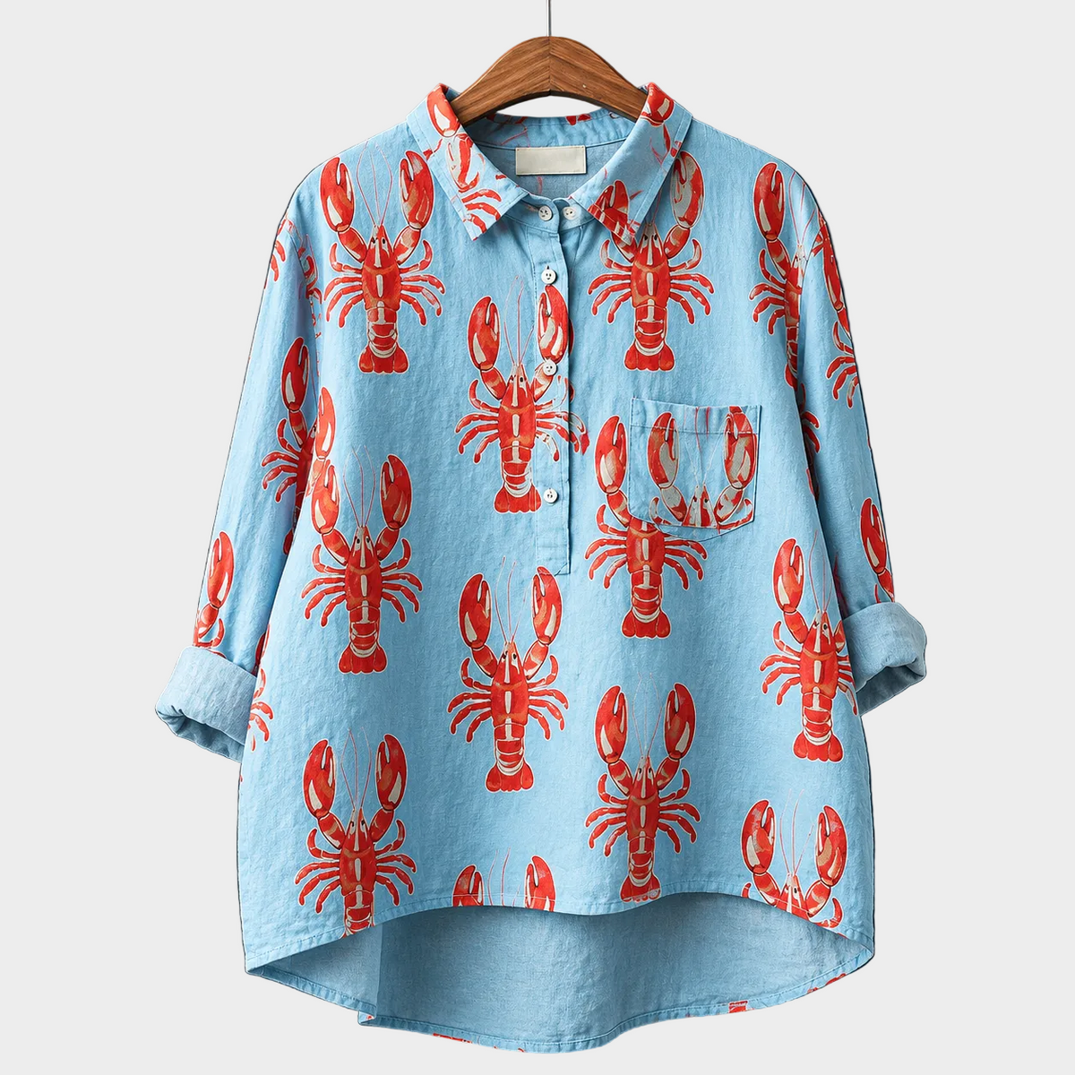 Blusa elegante estiva