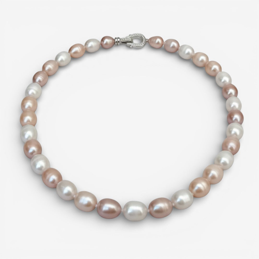Collana con Perle Colorate