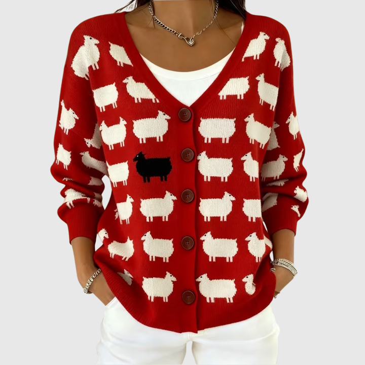 Sara | Cardigan in Maglia Confortevole Bottonato