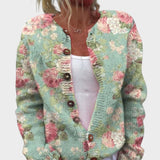 Valentina - Cardigan Floreale Autunnale