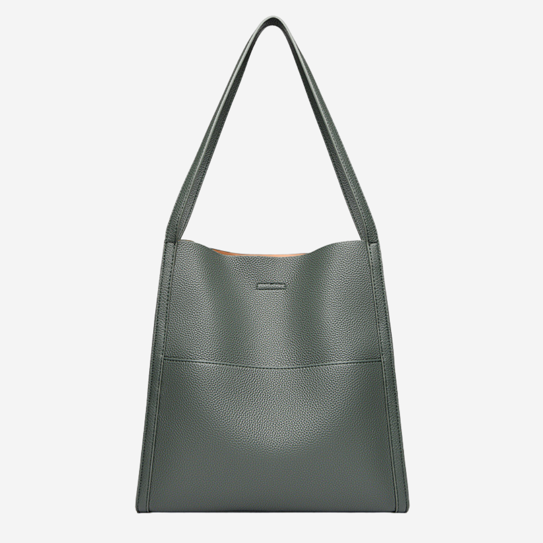 Elegante borsa a tracolla in pelle