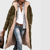 Laura - Cappotto invernale con taglio reversibile