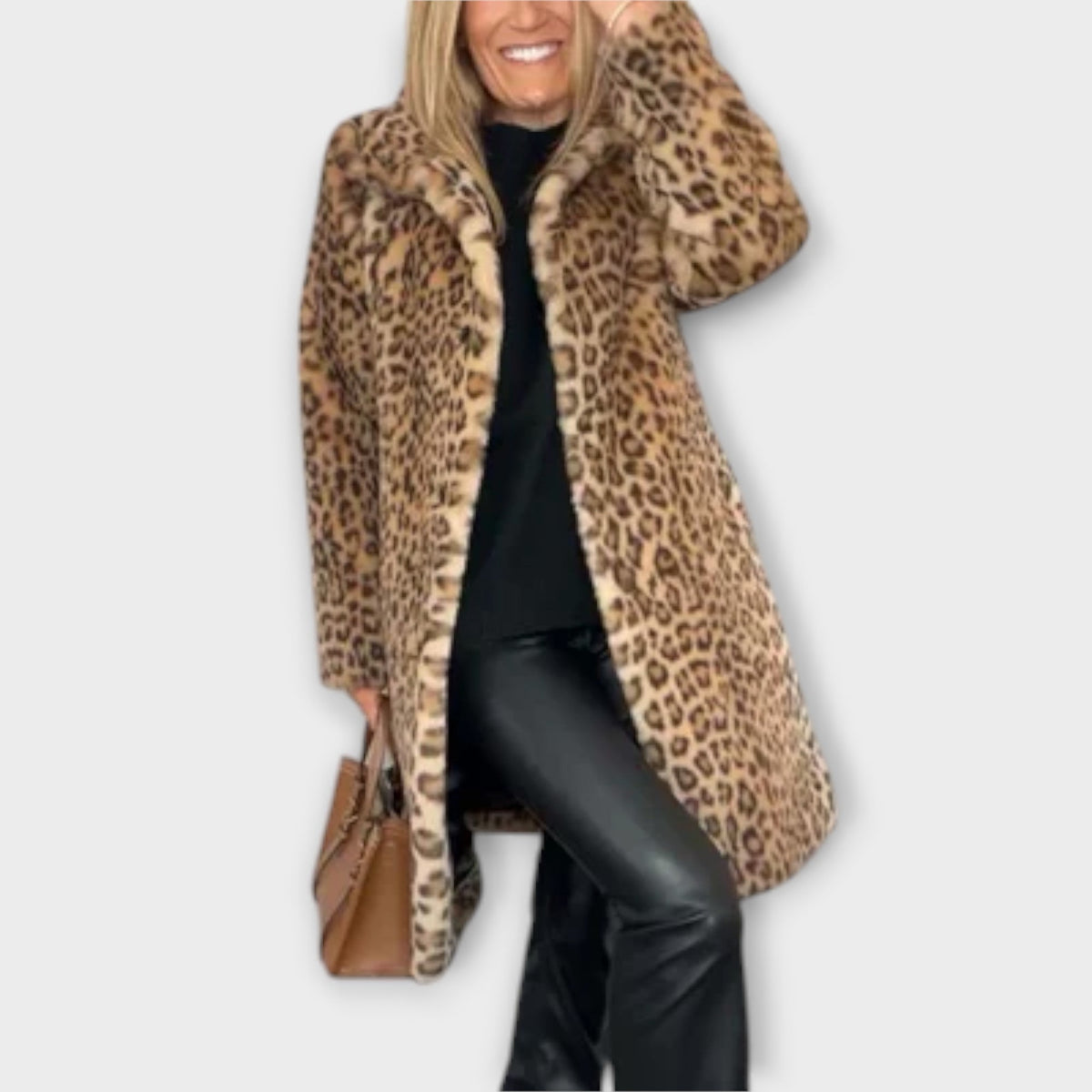 Amara - Cappotto leopardato