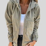 Delphine | Gilet zip morbido