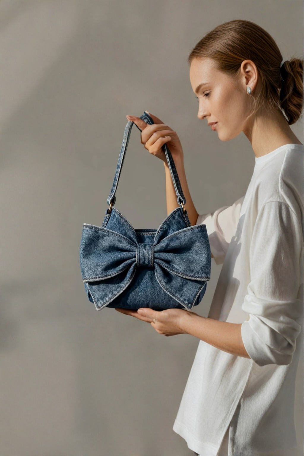Borsa Rétro con Fiocco