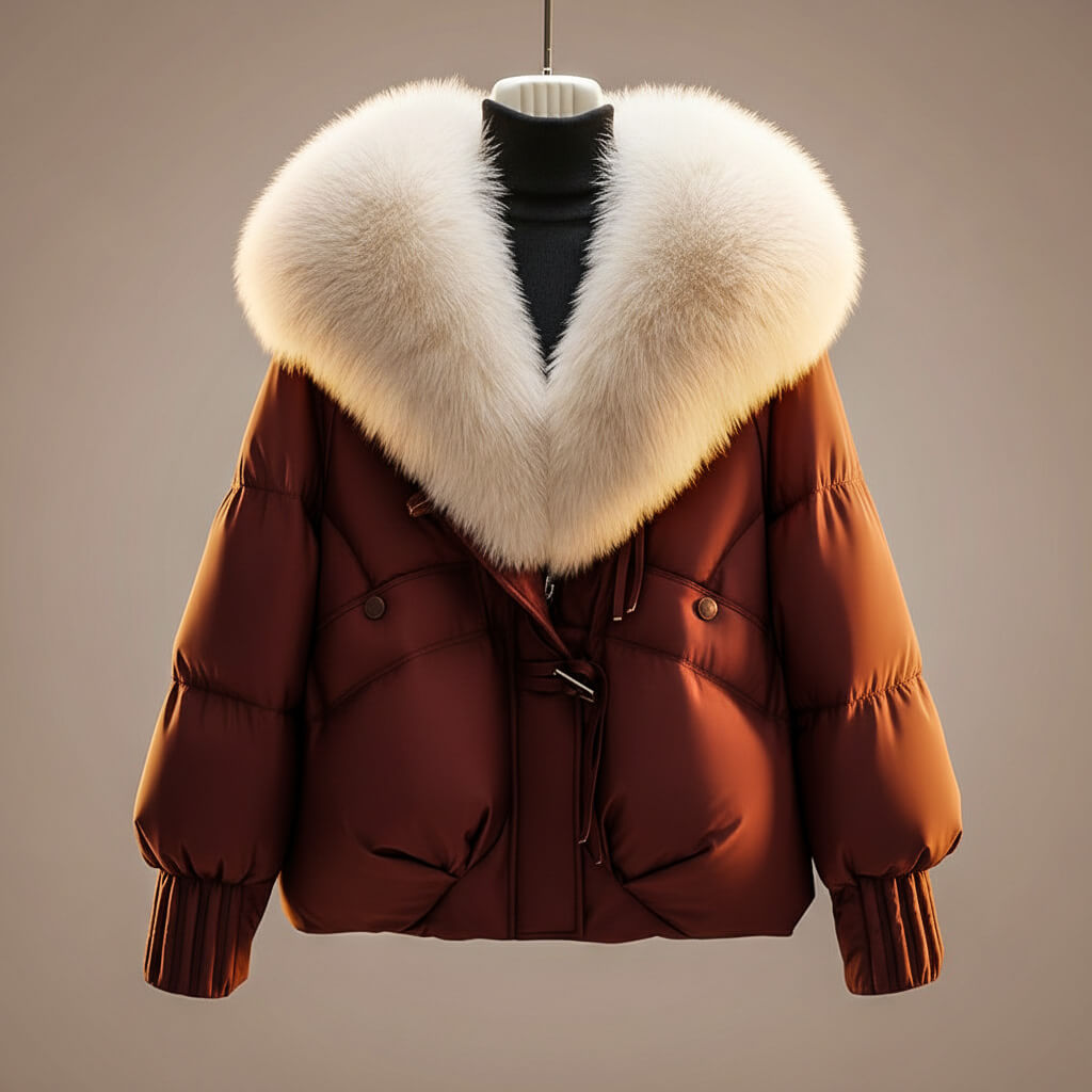 Arianna - Cappotto Elegante con Colletto Affermato