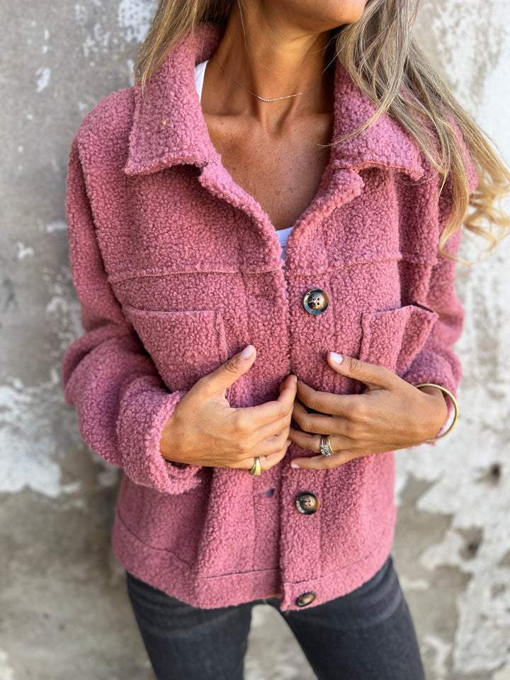Accogliente cappotto testurizzato