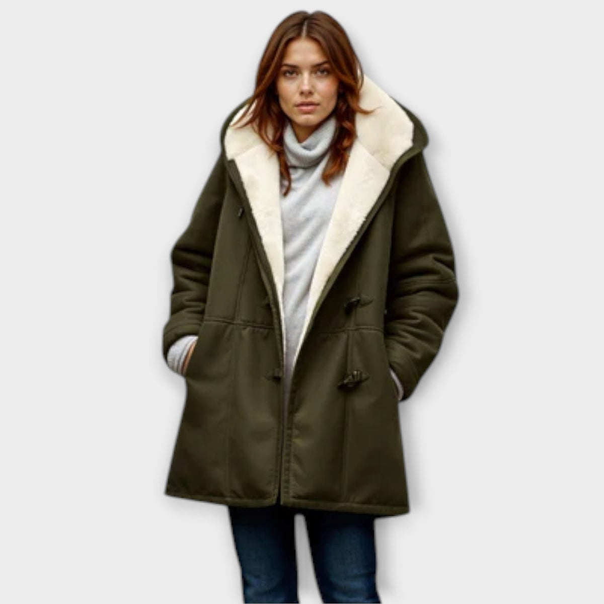 Antonia - Cappotto di pelliccia caldo