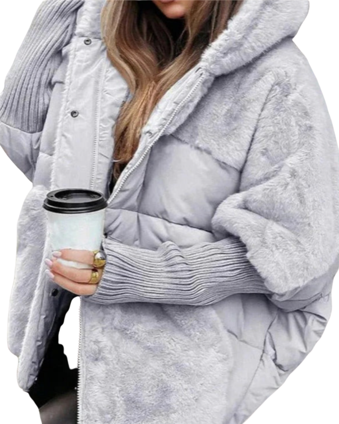 Dominika - Cappotto imbottito con cappuccio