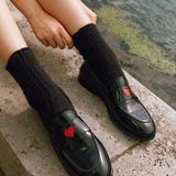 MOCASSINO CLASSICO CON DETTAGLIO CUORE