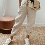 Pantaloni fluidi dal comfort elegante