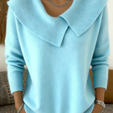 Giuliana™ | Maglia Calda con Colletto Morbido