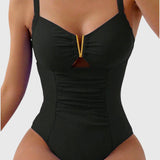 Émilie | Costume da bagno intero modellante con scollatura a V