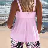 Laluna® | Set tankini colorato