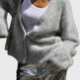 Federica | Cardigan in Mistura di Cashmere Morbido