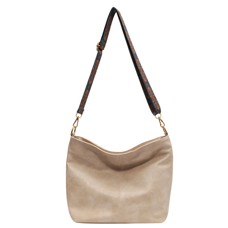 Borsa a tracolla in pelle vintage