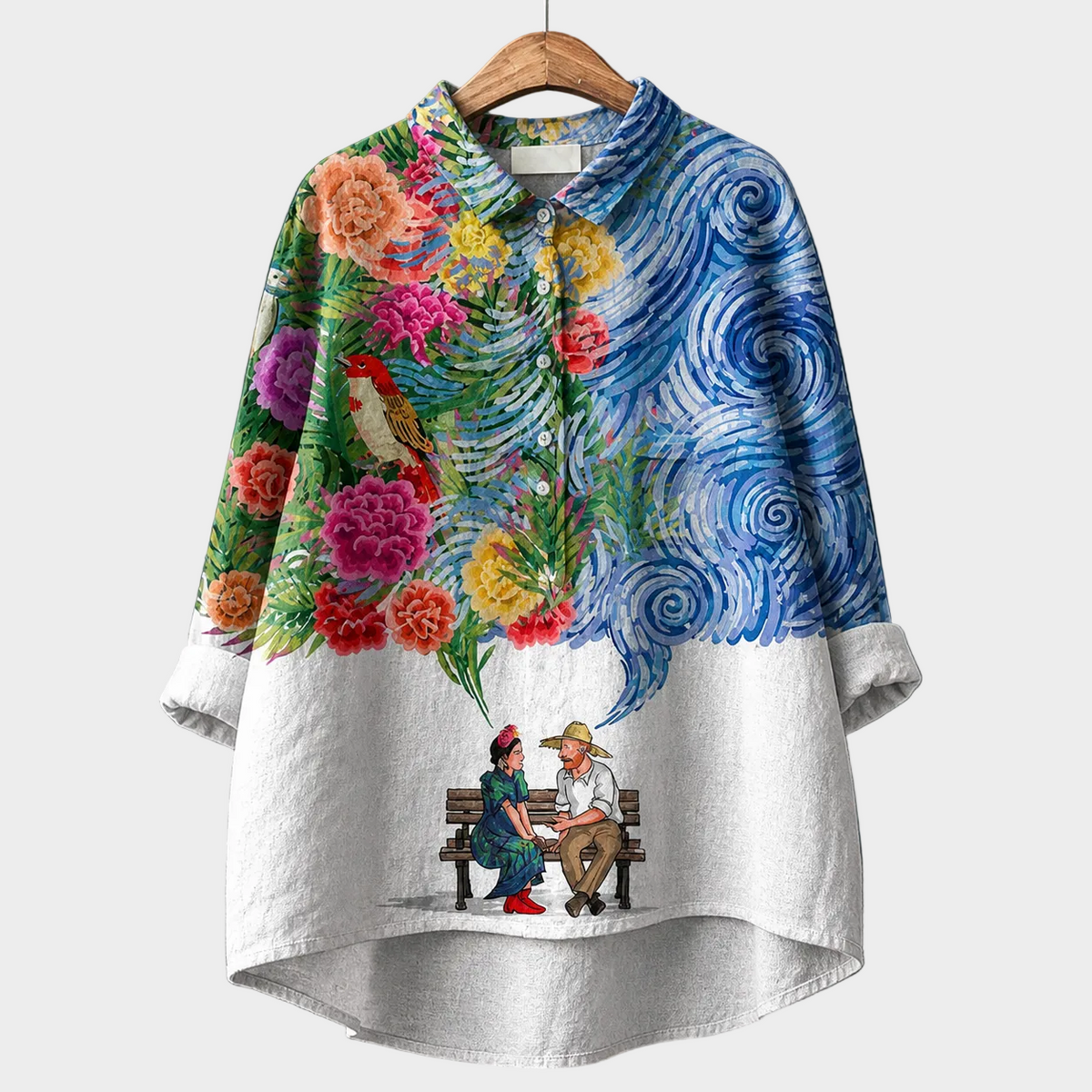 Blusa elegante estiva