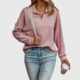 Christine | Maglione elegante a mezza zip