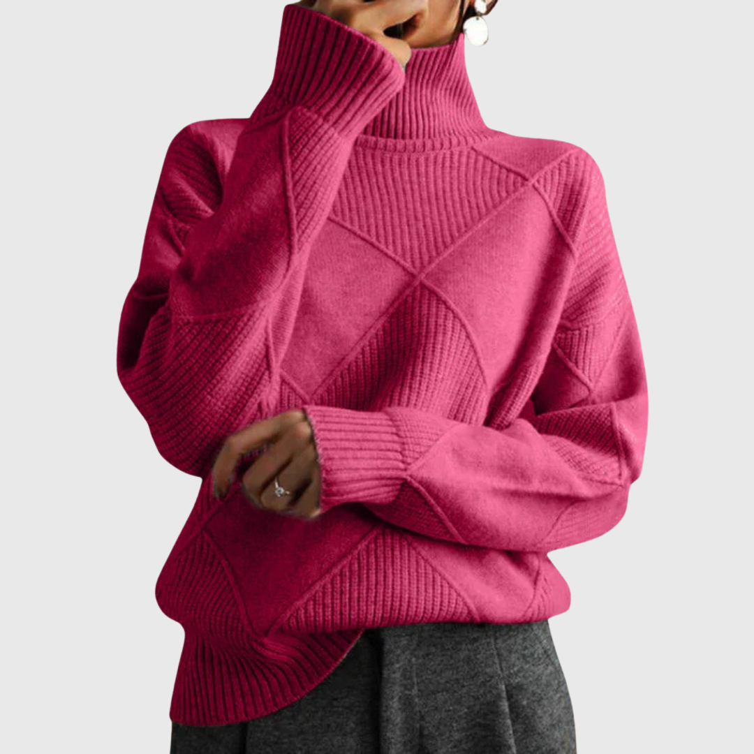Anne | Pullover Collo Alto Luxe
