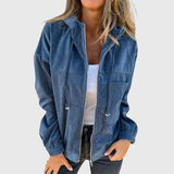 Delphine | Gilet zip morbido
