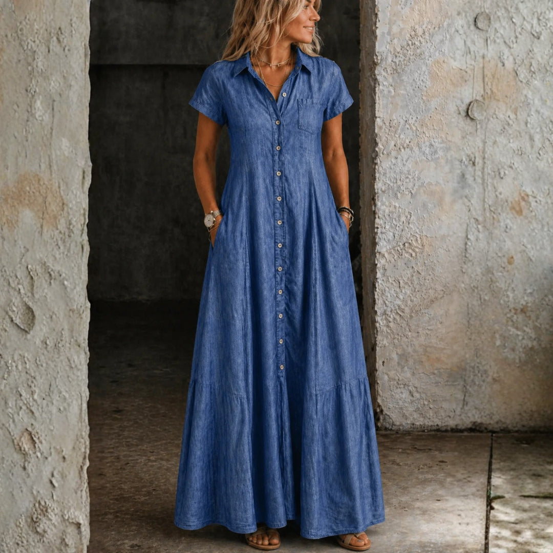 Abito Lungo in Denim