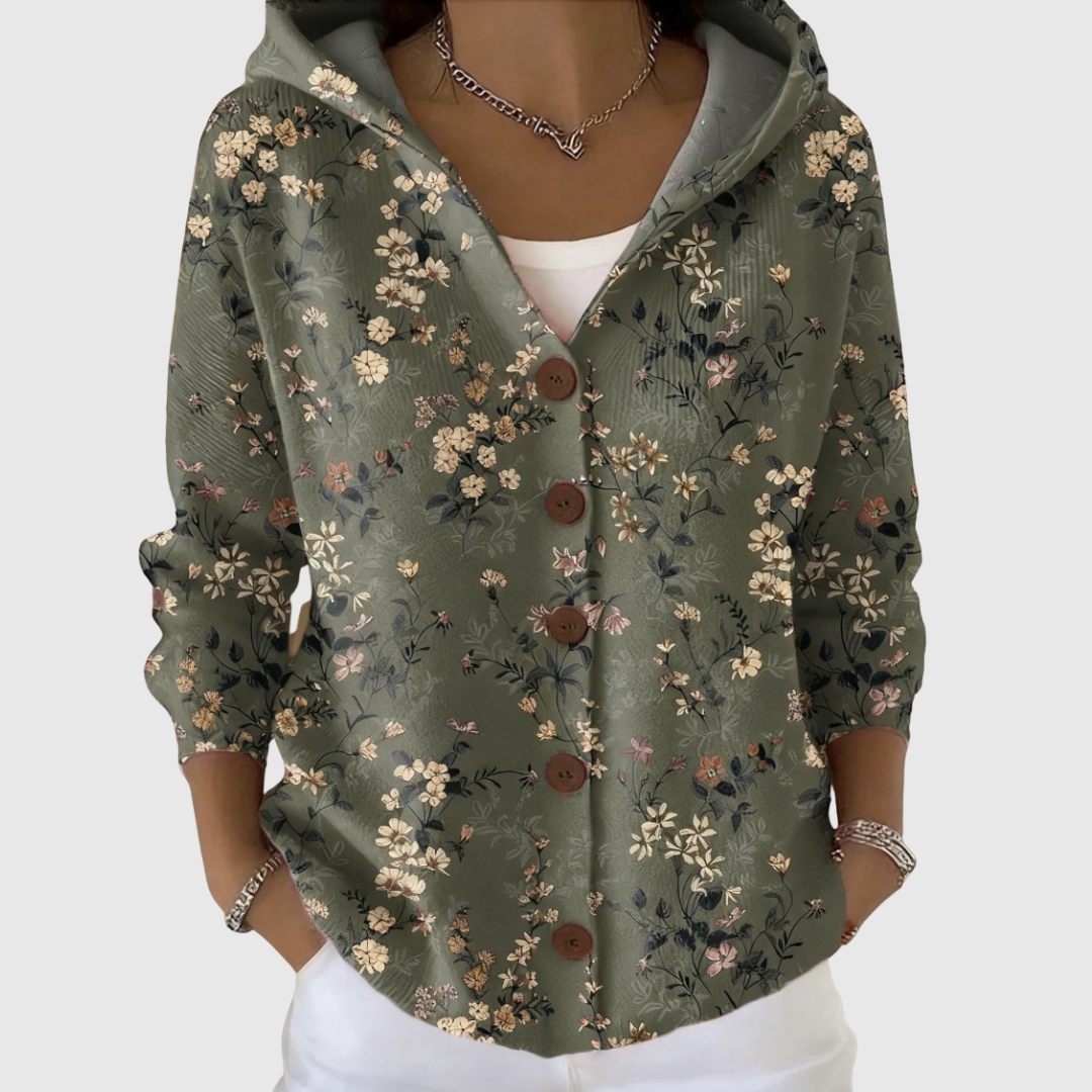 Giacca in Maglia con Cappuccio