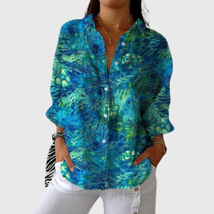 Noemi | Blusa stampata leggera e colorata