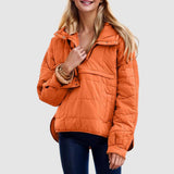 Anežka - Blusa oversize con cappuccio