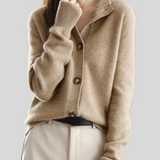 Stéphanie | Cardigan in Cashmere Stile Retro