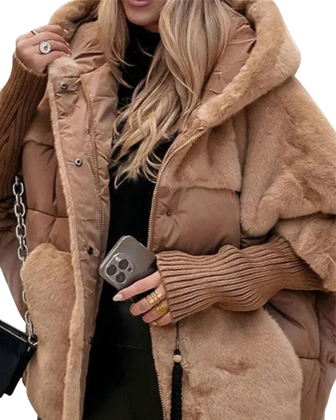 Dominika - Cappotto imbottito con cappuccio
