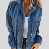 Delphine | Gilet zip morbido