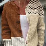 Emma | Cardigan lavorato a maglia con pois minimalisti