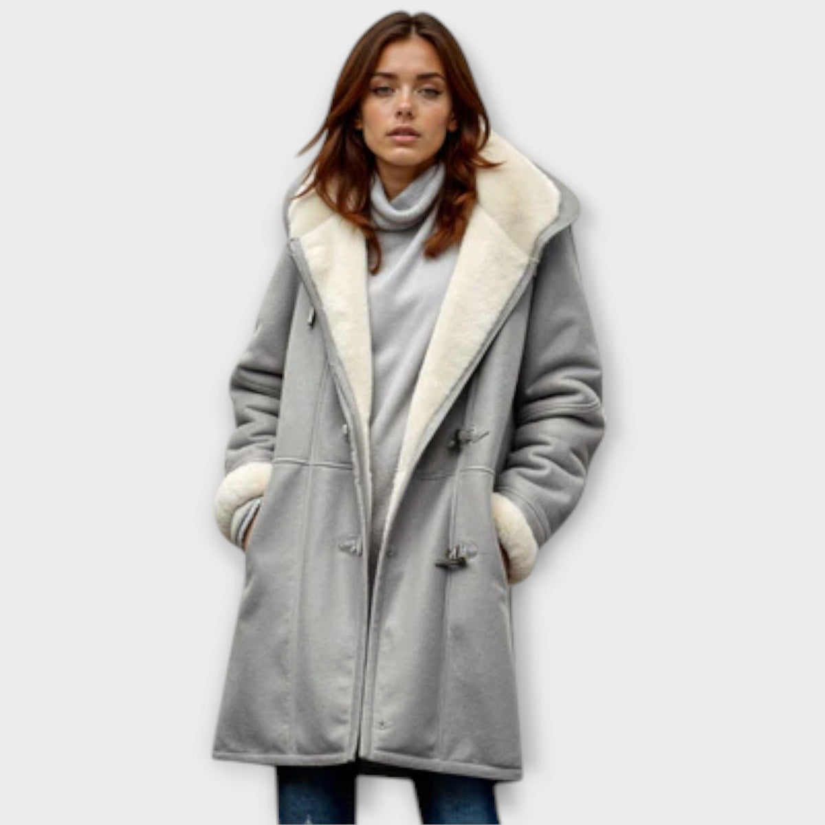 Antonia - Cappotto di pelliccia caldo