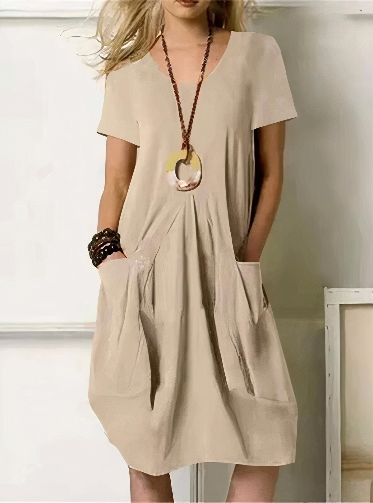Marije - Abito Casual con Tasche